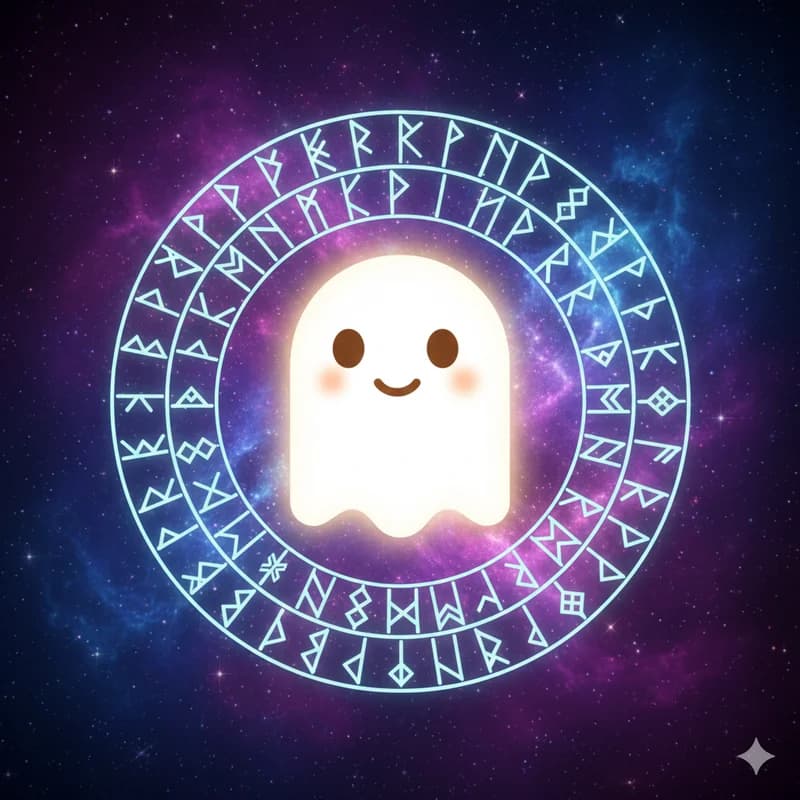 Un artista con emoji 👻